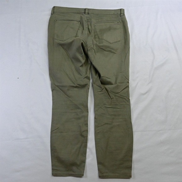 J.CREW 28 Skinny Olive Green Brushed Stretch Denim Jeans - Picture 7 of 7